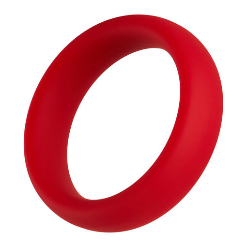 Image de F-64:  40MM 100% SILICONE RING WIDE - Rouge Petit
