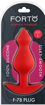 Image de F-78: POINTEE 100% SILICONE PLUG - Rouge Large