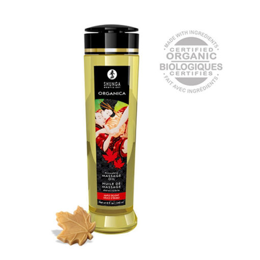 Picture of SHUNGA - ORGANICA Massage Oil Maple Delight