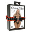 TRIPLE-STRAP-LACE-THONG-GLOVES-PLUS-SIZE-BLACK