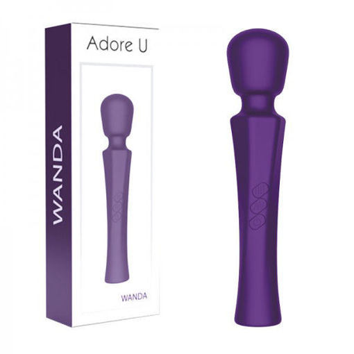Image de ADORE U - VIBRATING MASSAGER WANDA - PURPLE