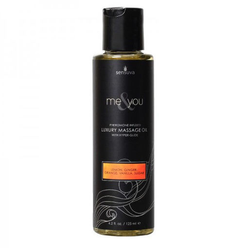 Picture of MASSAGE OIL - LEMON, GINGER, ORANGE, VANILLA, SUGAR - 125ML