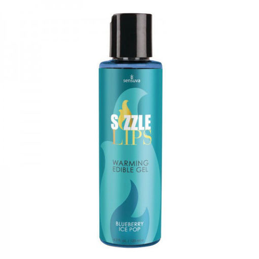 Picture of SIZZLE LIPS - WARMING GEL - BLUEBERRY - 125ML