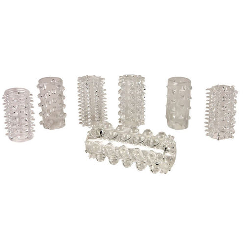 Picture of Free gift - SUPER STRETCH TICKLER SLEEVES CLEAR