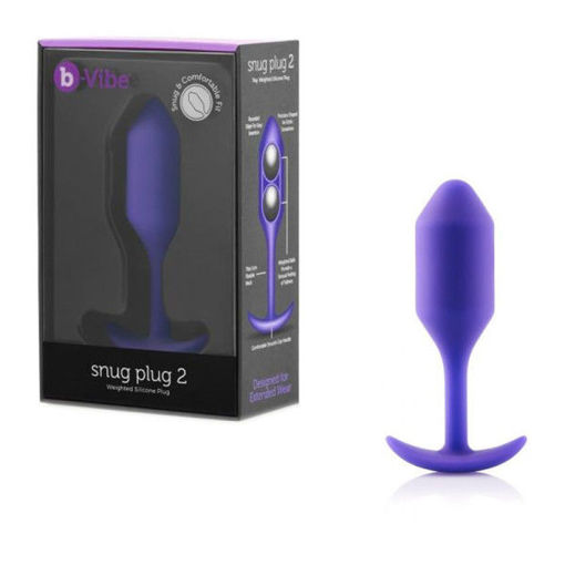 Picture of B-VIBE - SNUG PLUG 2 - PURPLE