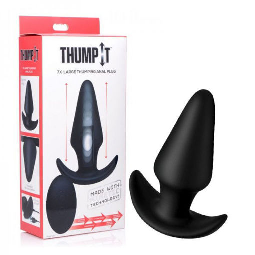 Picture of XR BRANDS - THUMP IT - 7X LARGE ANAL PLUG