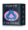 Image de F-24: TEXTURED VIBRATING COCKRING- BLUE