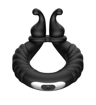 Picture of F-24: TEXTURED VIBRATING COCKRING- BLACK