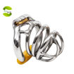 Image de Cage de chasteté acier inoxydable model master 1 ecopack 