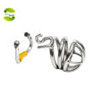 Image de Cage de chasteté acier inoxydable model master 1 ecopack 