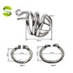Image de Cage de chasteté acier inoxydable model master 1 ecopack 