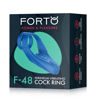 Image de F-48: VIBRATING PERINEUM DOUBLE C-RING- BLUE