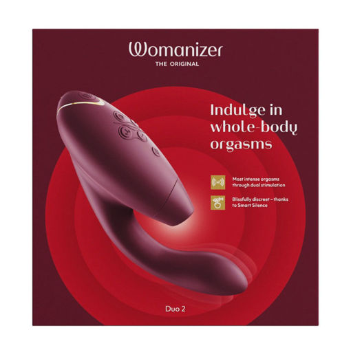 Image de Womanizer - DUO 2 - Dual Stimulator - Bordeaux