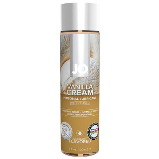 Picture of H2O Flavored Lube 4oz/120ml in Vanilla Cream