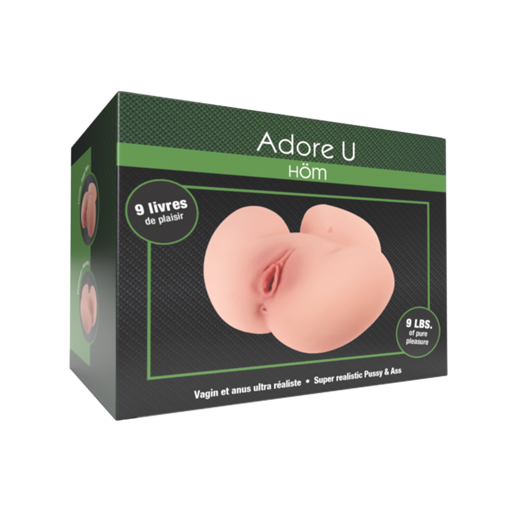 Picture of Adore U Höm - Ultra Realistic Vagina and Anus - 9 Pounds
