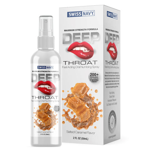 Picture of Swiss Navy - Deep Throat Spray - Caramel 2oz