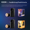 Image de Combo - Keon + Feel Britney- interactive masturbator