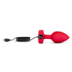Picture of B-Vibe - Vibrating Heart Jewel Plug M/L - Rouge
