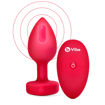 Image de B-Vibe - Vibrating Heart Jewel Plug M/L - Rouge