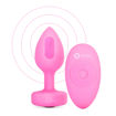 Image de B-Vibe - Vibrating Heart Jewel Plug S/M - Rose