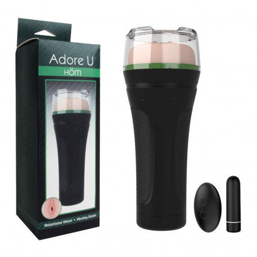 Image de Cadeau à l'achat - VIBRATING STROKER - ADORE U HÖM
