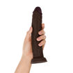 Image de Shaft - Model J 9.5" Liquid Silicone Dong - Mahogany