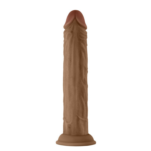 Image de Shaft - Model J 9.5" Liquid Silicone Dong - Oak