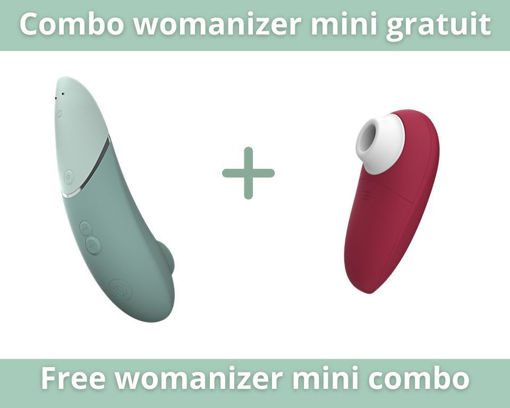 Picture of Womanizer Next Sage Light Green + Free  Womanizer mini
